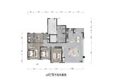 龙湖青云阙_4室2厅2卫 建面162平米