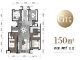 联美玺悦_4室2厅3卫 建面150平米