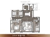 中海峯叁號院_5室2厅3卫 建面235平米