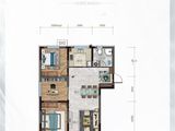 五彩阳光城雍华府_3室2厅1卫 建面109平米
