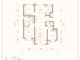 北京城建国誉上城_3室2厅2卫 建面124平米