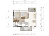 科城云暻_2室2厅2卫 建面78平米